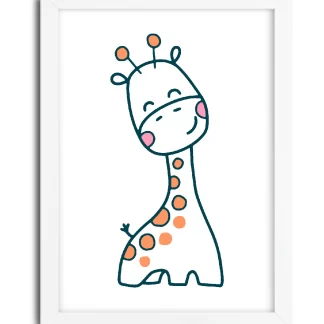 Quadro decorativo infantil Girafinha SKU:4058g2