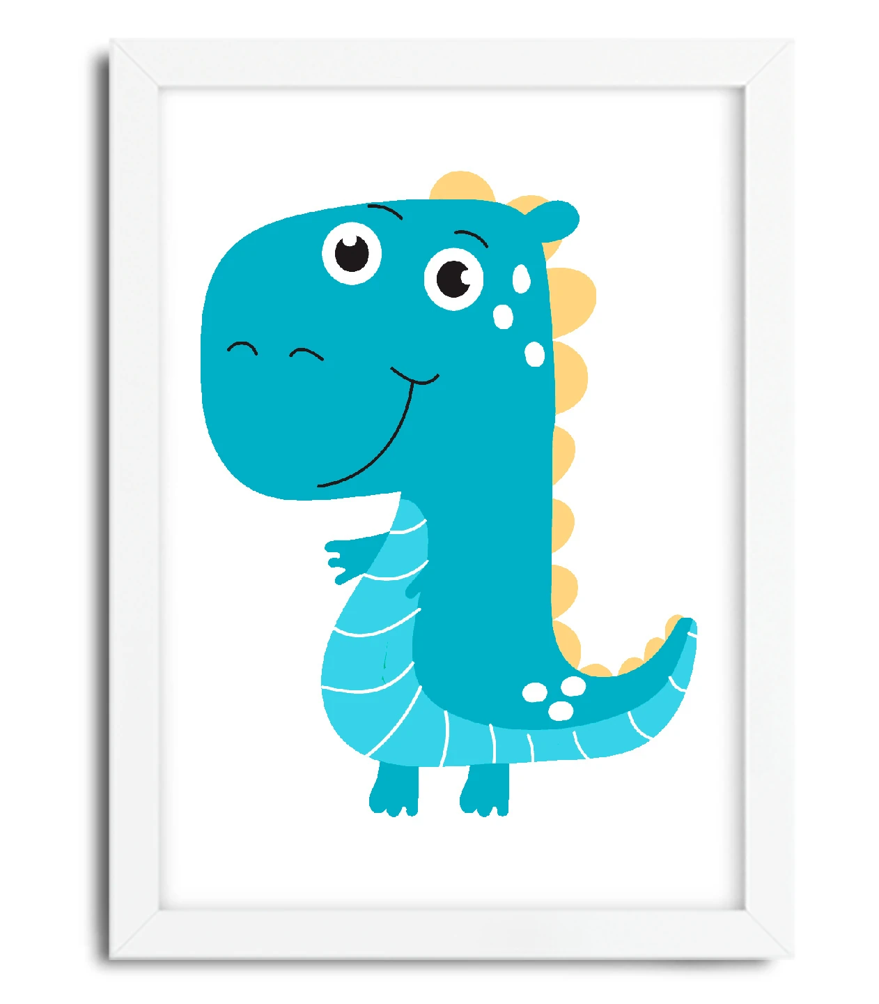 Quadro Decorativo Infantil Dinossauro Azul SKU: 4093g2 – Loja da Arte  Quadros Decorativos
