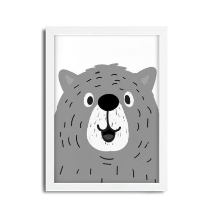 Quadro Decorativo Infantil Urso Pardo SKU: 4267g