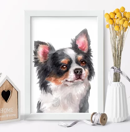 Quadro decorativo Cachorro Chihuahua sku: 1063g17