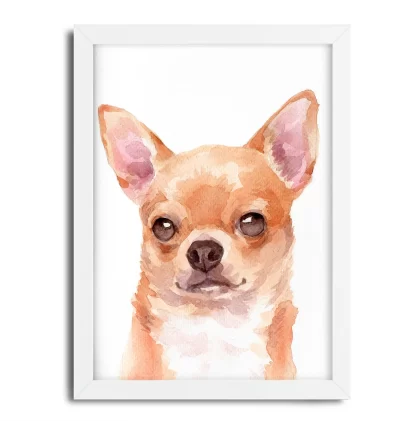 Quadro decorativo Cachorro Chihuahua sku: 1063g19