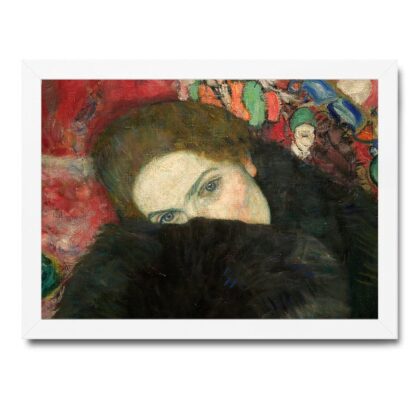 Quadro Decorativo Retrato de uma Dama - Gustav Klimt
