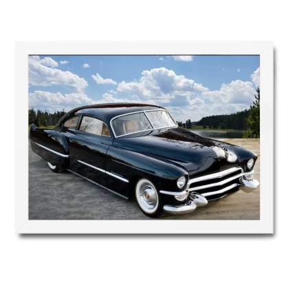 Quadro decorativo Cadillac 1949 - Branca