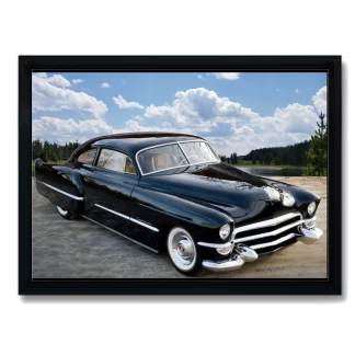 Quadro decorativo Cadillac 1949 - Preta