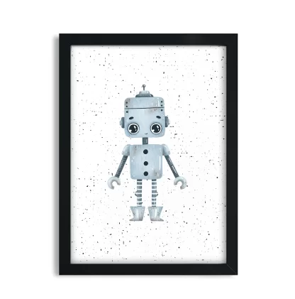 Quadro Decorativo Infantil Robô SKU: 5149g3