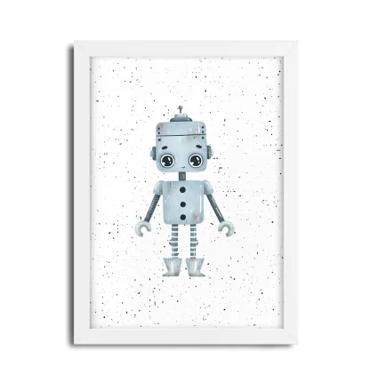 Quadro Decorativo Infantil Robô SKU: 5149g3