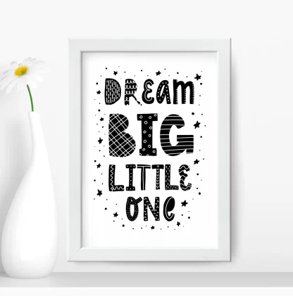 Quadro Decorativo Infantil Dream Big SKU: 5161g