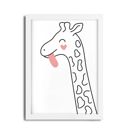 Quadro Decorativo Infantil Girafinha SKU: 5167g