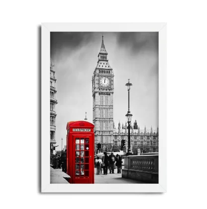Quadro Decorativo Londres Big Ben - SKU: 101p