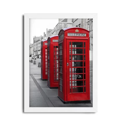 Quadro Decorativo Cabine Telefônica Londres - SKU: 103p