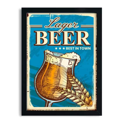 Quadro Decorativo Cerveja Vintage SKU: 1078g2
