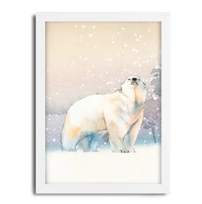 Quadro Decorativo Infantil Urso Polar SKU: 1105g