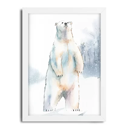 Quadro Decorativo Infantil Urso Polar SKU: 1106g