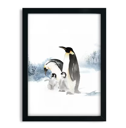Quadro Decorativo Infantil Pinguim SKU: 1112g