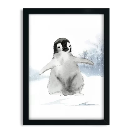 Quadro Decorativo Infantil Pinguim SKU: 1123g