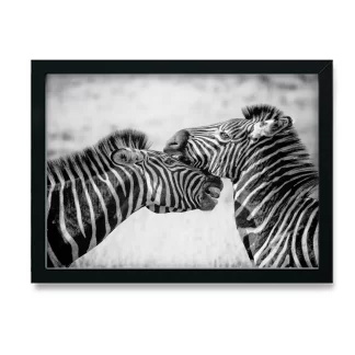 Quadro Decorativo Zebras - SKU: 140pb