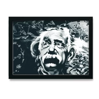 Quadro Decorativo Albert Einstein - SKU: 154pb