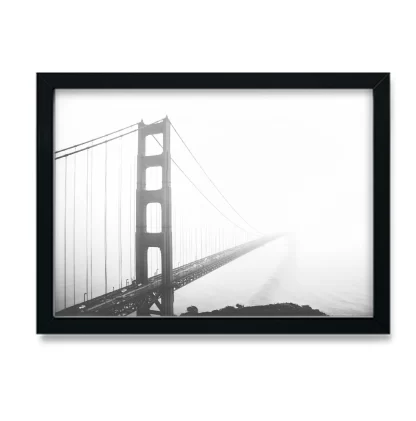 Quadro Decorativo Paisagem Ponte Golden Gate - SKU: 163pb