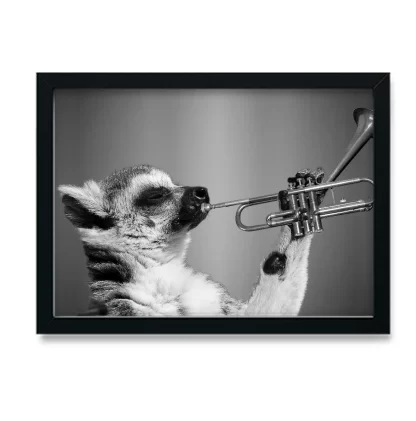 Quadro Decorativo Lemure Música - SKU: 168pb