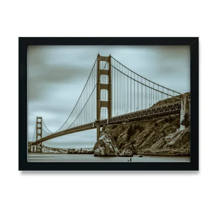 Quadro Decorativo Paisagem Ponte Golden Gate - SKU: 180pb