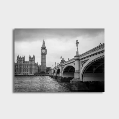 Quadro Decorativo Paisagem Londres Big Ben - SKU: 184pb