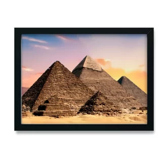 Quadro Decorativo Paisagem Piramides do Egito - SKU: 223pb
