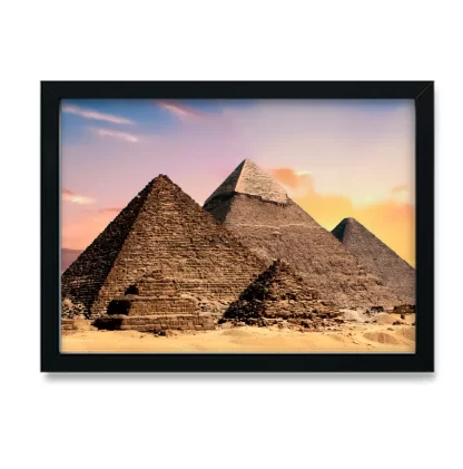 Quadro Decorativo Paisagem Piramides do Egito - SKU: 223pb