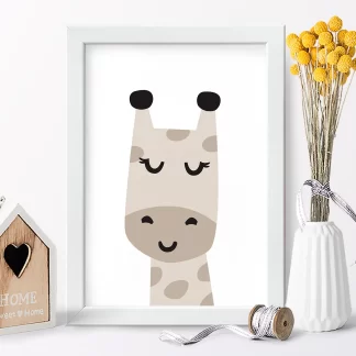 Quadro Decorativo Infantil Girafinha SKU: 1141g2