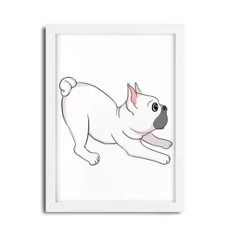 Quadro Decorativo Cachorro Bulldog Francês SKU: 1143g3