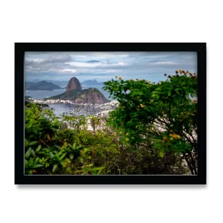 Quadro Decorativo Natureza Paisagem Botafogo Pão de Açucar RJ - SKU: 224g79