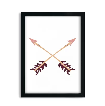 Quadro decorativo Flechas Tribal SKU: 4470g5