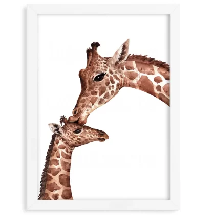Quadro Decorativo Girafas SKU: 4518g