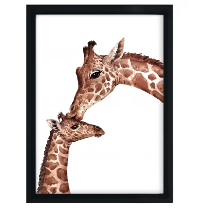 Quadro Decorativo Girafas SKU: 4518g