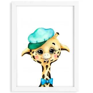 Quadro Decorativo Infantil Girafinha SKU: 4519g