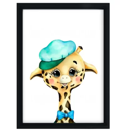 Quadro Decorativo Infantil Girafinha SKU: 4519g