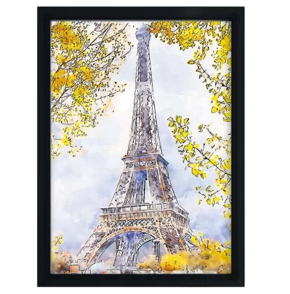 Quadro Decorativo Torre Eiffel Paris - SKU: 4527g