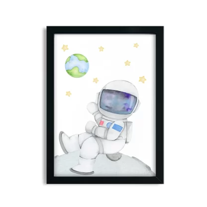 Quadro Decorativo Astronauta SKU: 6200g3