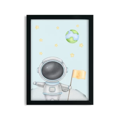 Quadro Decorativo Astronauta SKU: 6200g4