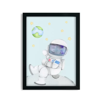 Quadro Decorativo Astronauta SKU: 6184g5